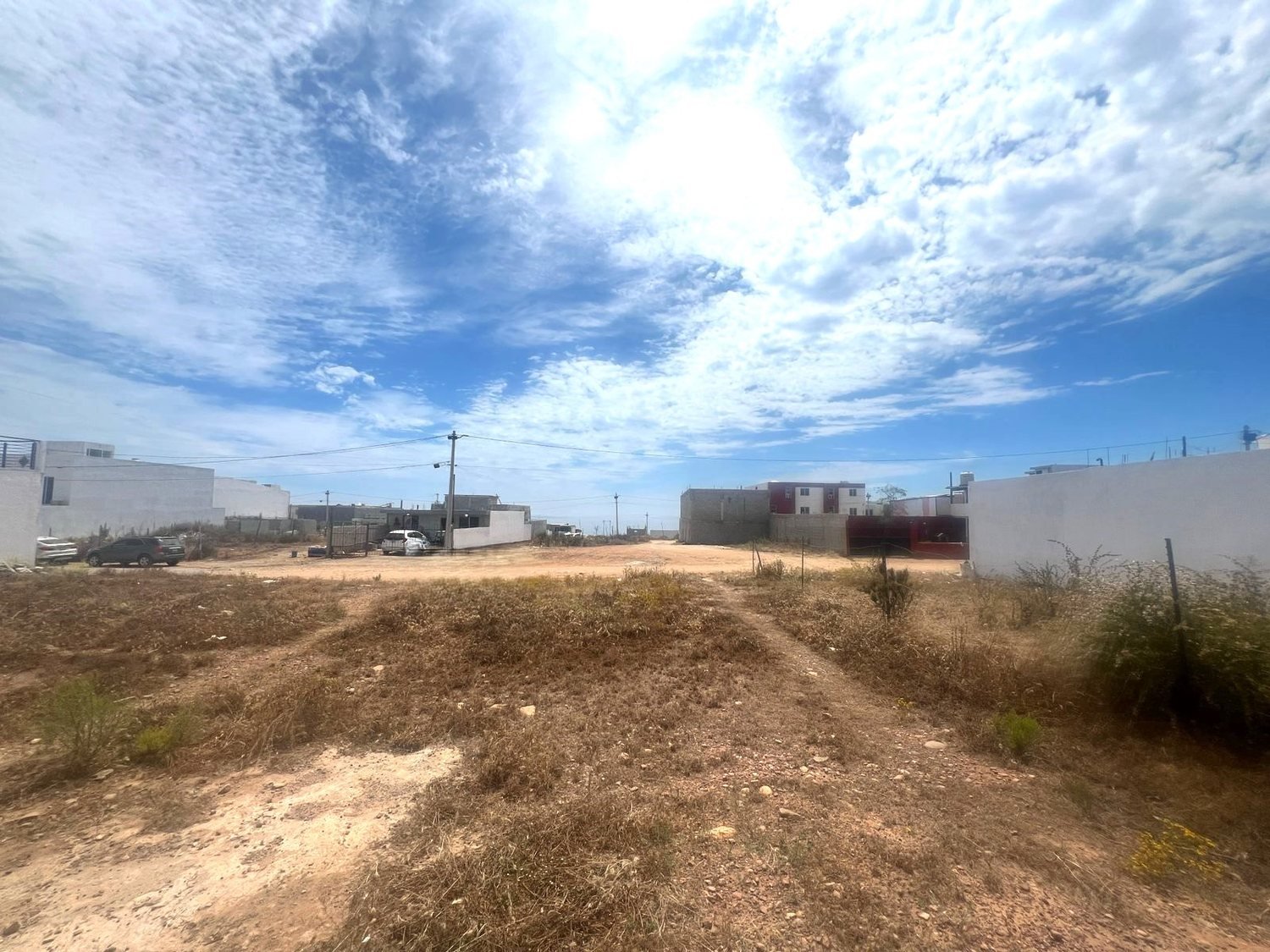 Vista abierta hacia la calle